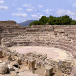 Rovine archeologiche di Nora vicino a Pula Sardegna