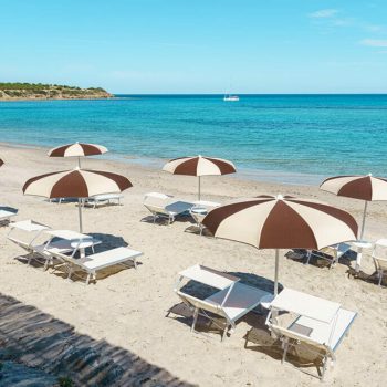 Hotel Sant'Efis in Pula, Sardinien: Direkter Strandzugang und Meerblick